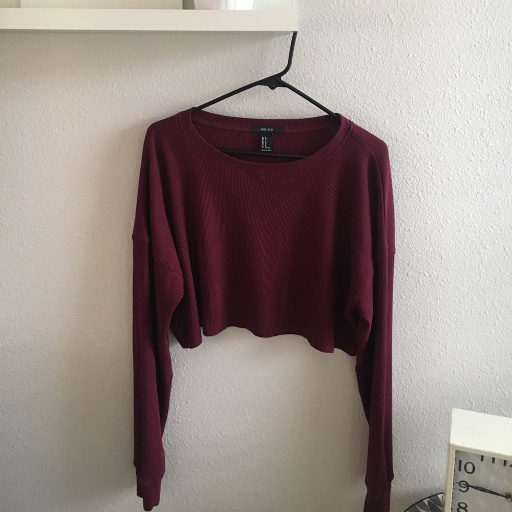 Forever21 cropped sweater